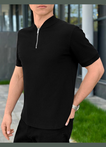 Черная футболка-стильное мужское поло для мужчин No Brand