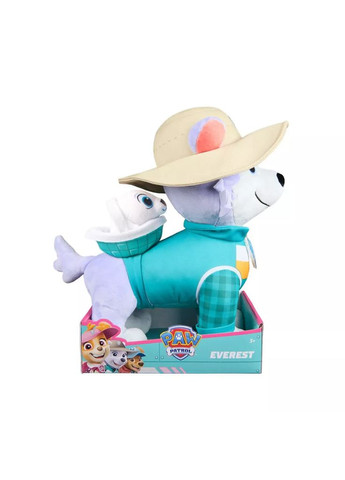 Мягкая игрушка Щенок Эверест с любимцем 30 см (SM47401/7687) Paw Patrol (369905115)