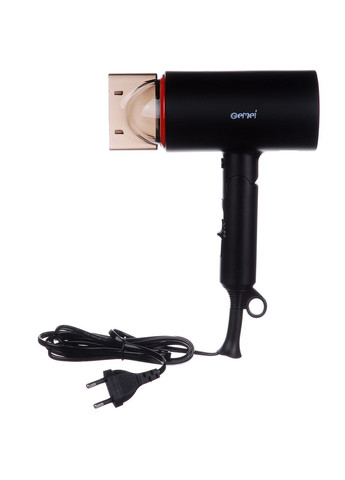 Маленький дорожній міні фен GM-1759 для сушіння укладання волосся компактний електрофен Gemei (297331930)