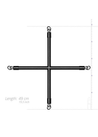 Хрестовина Hog Tie Cross Bar With Cuffs Bedroom Fantasies (369609665)