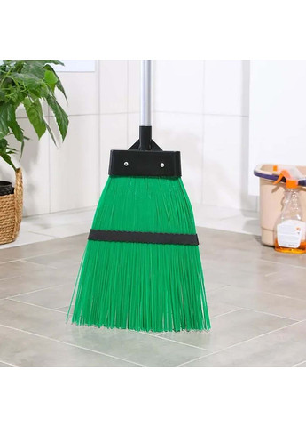 Пластиковая метла уличная веник для сада и двора с телескопической алюминиевой ручкой 126 см Yu Xin (336493676)