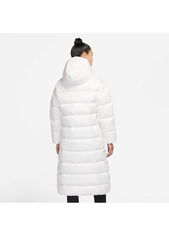 Белая демисезонная женская куртка w nsw tf city hd parka белый Nike
