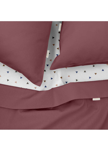 Двоспальна постіль з простирадлом на резинці Blueberry CS9 180х220 см Cosas (307475205)