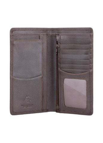 Коричневий гаманець чоловічий HT12 CHOC Big Ben c RFID Visconti (303831097)