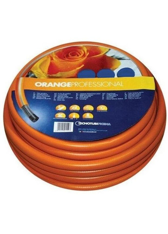 Шланг садовый Orange Professional для полива диаметр 1 дюйм, длина 25 м (OR 1 25) Tecnotubi (280876948)