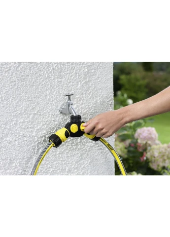 Распределитель для полива, 3/4", 1/2", двухканальный распределитель воды KARCHER (381185095)