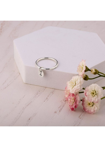 Кільце срібне тонке з підвіскою Рукопис 925 Тайнопис 15 розмір Skifska Etnika (364202864)