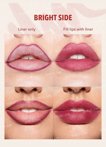 Тинт-маркер для губ Love Stained Lip Tint Marker BRIGHT SIDE, 2.3мл Sheglam (322520043)