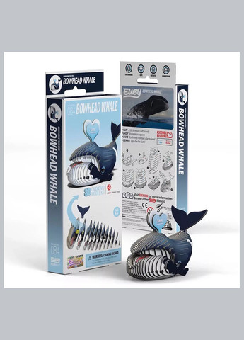 Сборная 3D модель Зоопарк Гренландский кит (XEG-084) Eugy (333252816)