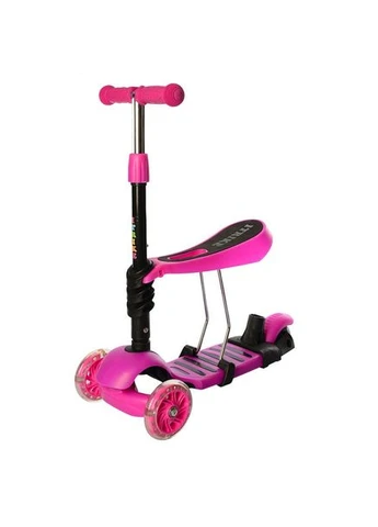 Дитячий самокат з сидінням Best Scooter 3в1 зелений Fan & Fan (393960366)