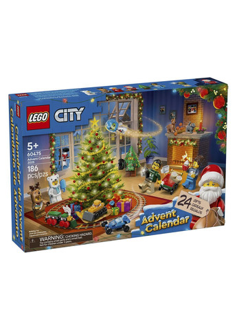Конструктор City - Адвент календар 2025, 186 деталей колір різнокольоровий CB-00285710 Lego (362025273)