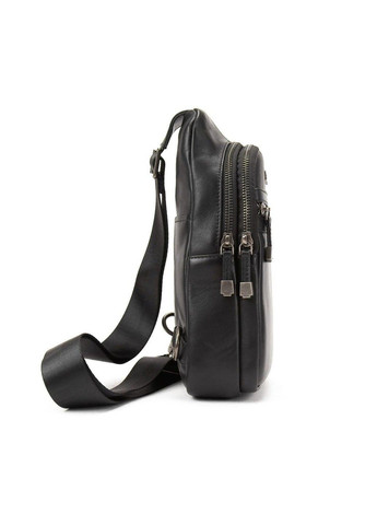 Кожаный мужской черный слинг через плечо TV-SM8-830A Tavinchi (292755556)