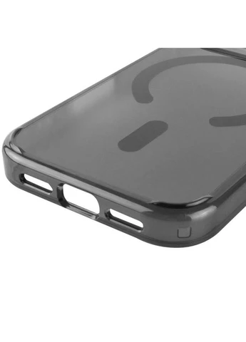 Чехол для Apple iPhone 17 Pro накладка MagSafe силикон черный 6.3" No Brand (402071265)