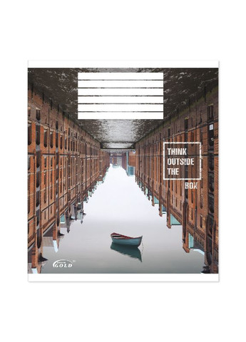 Зошит 48 арк. клітинка " Gold" ЛАК / Пiд iншим кутом BRISK (342416019)