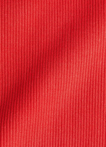 Алое кэжуал платье H&M однотонное