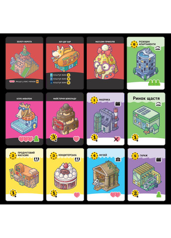 Настольная игра Город Счастье (Happy City) Ігромаг (371877186)