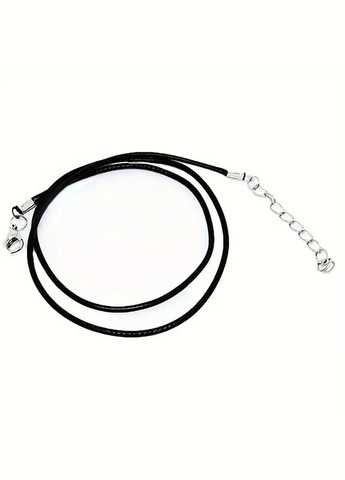 Кулон підвіска на шнурку маятник з натурального каменю прозорий Аура кварц з натурального каменю St-2456 Різнобарвний Liresmina Jewelry (299375582)