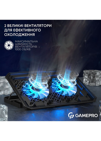 Охлаждающая подставка для ноутбука CP350 GAMEPRO (351855690)