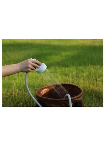 Душ портативний Flextail Max Shower з насосом на акумуляторі білий (397605013)