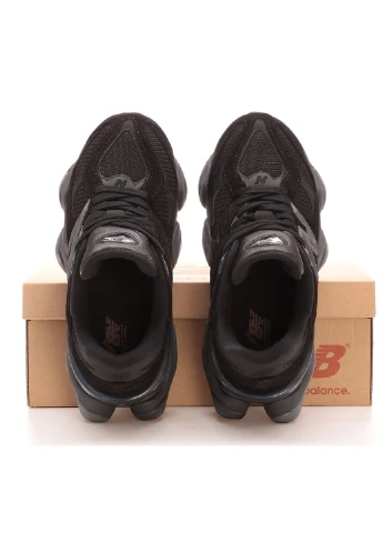 Темно-серые всесезонные кроссовки 9060 black grey No Brand