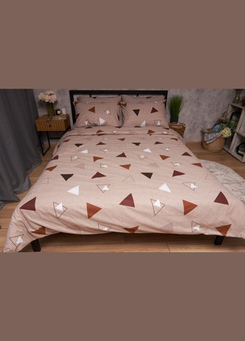 Комплект постільної білизни Бязь Gold Люкс «» євро 200х220 наволочки 2х50х70 (MS-820005541) Moon&Star Delta (296909646)