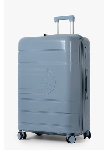 Большой пластиковый чемодан 606-1-BLU Tourist (354704065)