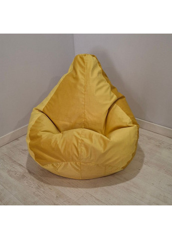 Крісло-мішок груша, XXL - 140х100 Велюр Florida Yellow SkyPuff (361257577)