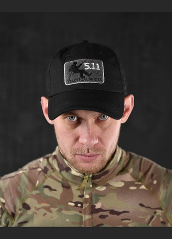Тактична кепка чорна 5.11 (300584473)