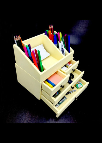 Настольный органайзер из дерева Ашвуд лимонад (КНЦ-007051) No Brand (328227997)