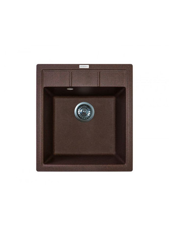 Кухонна мийка зі штучного каменю/кварцева 460х515х200мм, квадратна BRICK Mokko Шоколадний (31330460515) Adamant (368157242)