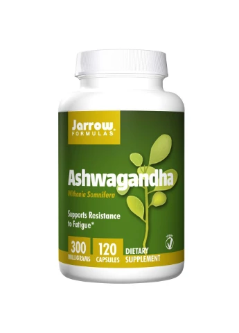 Ашваганда, Ashwagandha,, 300 мг, 120 капсул вегетаріанських Jarrow Formulas (364312675)
