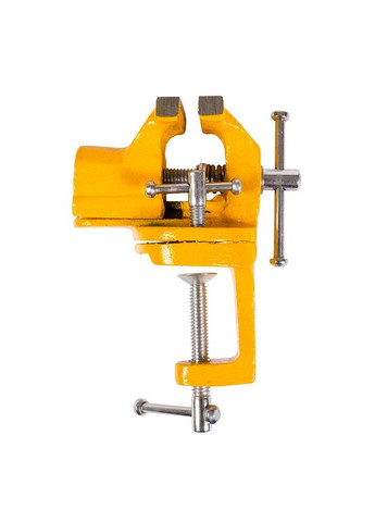 Лещата слюсарні поворотні 50 мм кріплення на струбціні 07-0201 Mastertool (364965124)