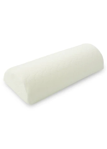 Подушка полувалік 10х49х20 см ортопедична з ефектом пам'яті MEMORY FOAM з наволочкою на блискавці IDEIA (386252389)