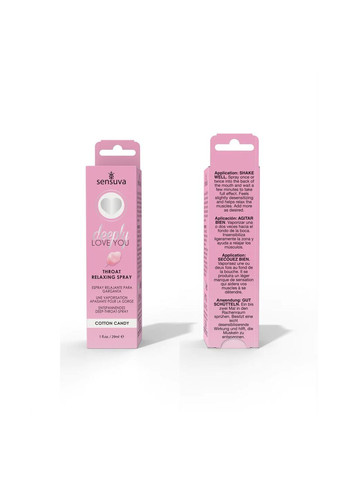 Спрей для минета со вкусом сладкой ваты Deeply Love You Cotton Candy, 29 мл. Sensuva (316636098)