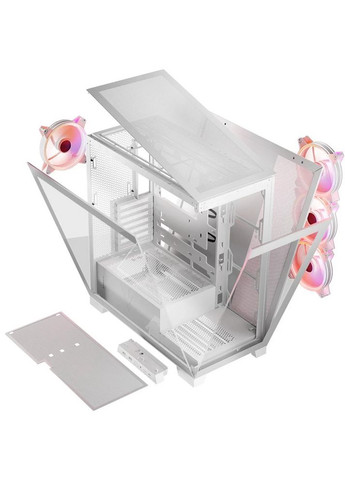 Корпус VOLCANO SPACE APEX ARGB WHITE без БП ATX (AT-SPACE-PG-20-000000-000) Modecom (324212494)