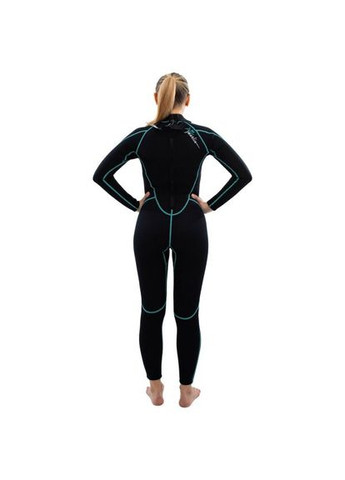Гідрокостюм Lady 2.5 мм Black/Aqua blue Marlin блакитний