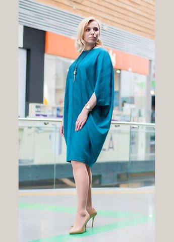 Зеленое вечернее платье-балахон 2 Льва