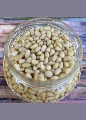 Кедровые орехи в меду акации 0,72 л ( 850 грамм) МЕД ПОШТОЮ (322148937)