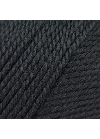 Пряжа для в"язання акрилова Flora № 70968 - чорний Флора Etrofil (367088242)