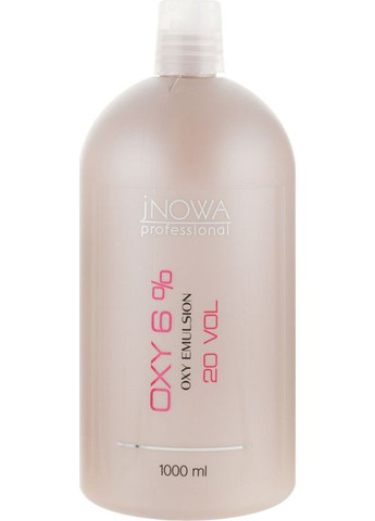 Окислительная эмульсия, 6% OXY 6% (20 vol) 1000ml (433579-92986) jNOWA Professional (368667926)
