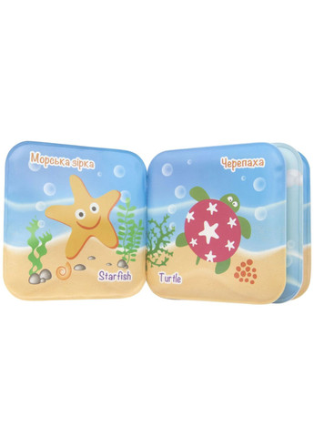 Іграшка-книжка для ванни Морські мешканці () Baby Team 8740 (328398080)