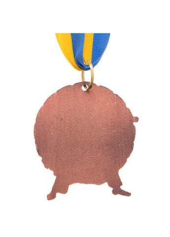 Медаль спортивна зі стрічкою Карате d-5см C-4338 (метал, d-5см, 29g бронза) SP-Sport (361433640)