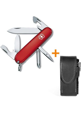 Комплект Нож Tinker 1.4603 + Чехол с фонариком Police Victorinox (317301553)