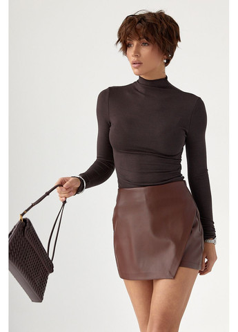 Базовый тонкий гольф с горловиной-стойкой Lurex (369776142)