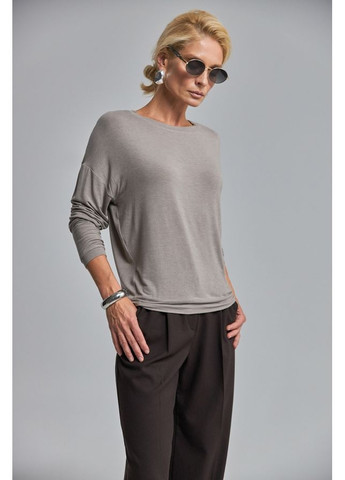 Темно-сірий джемпер 3082 айворі Triko Bakh