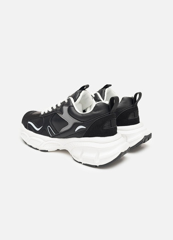 Женские кроссовки на плоской подошве цвет черный CB-00260218 Stilli чёрные демисезоны (309004187)