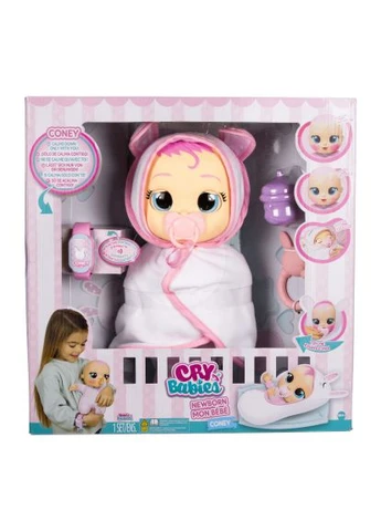 Лялька CRY BABIES Інтерактивна Плакса Новонароджена Коні (911284) IMC Toys CRY BABIES Інтерактивна Плакса Новонароджена Коні (400302620)