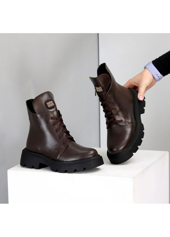 Зимние зимние кожаные ботинки Helen