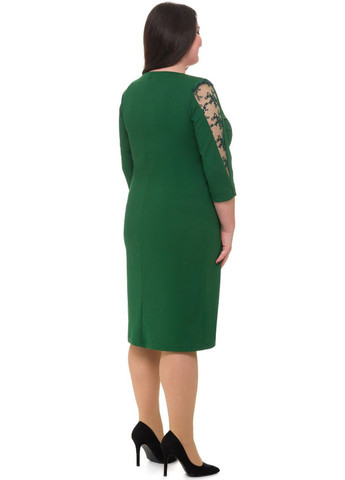 Зеленое платье 14155-21 Alenka Plus