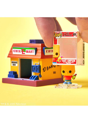 Набор фигурок Bitty Pop! Town — Барт Симпсон и Квики-Март Funko (362588484)